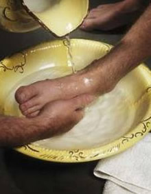 Footwashing